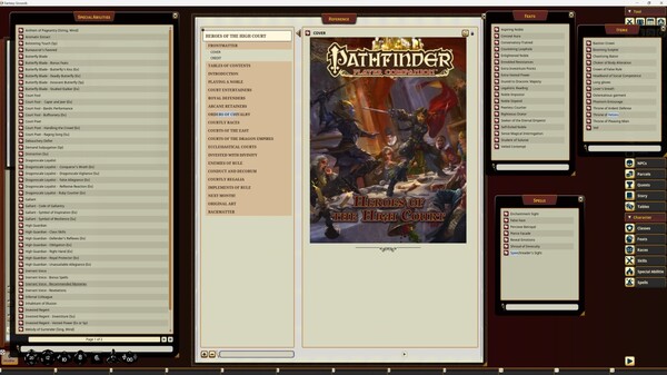 Fantasy Grounds - Pathfinder RPG - Pathfinder Companion: Heroes of the High Court