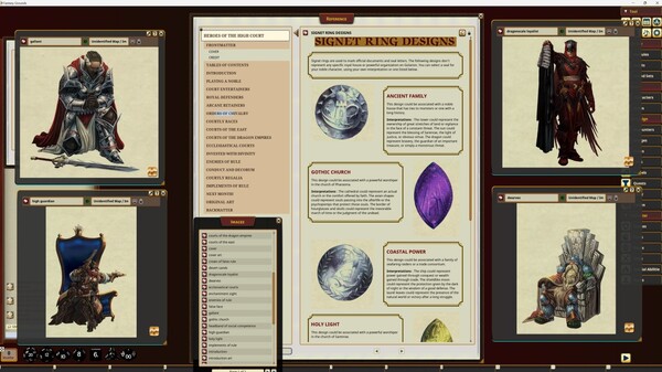 Fantasy Grounds - Pathfinder RPG - Pathfinder Companion: Heroes of the High Court