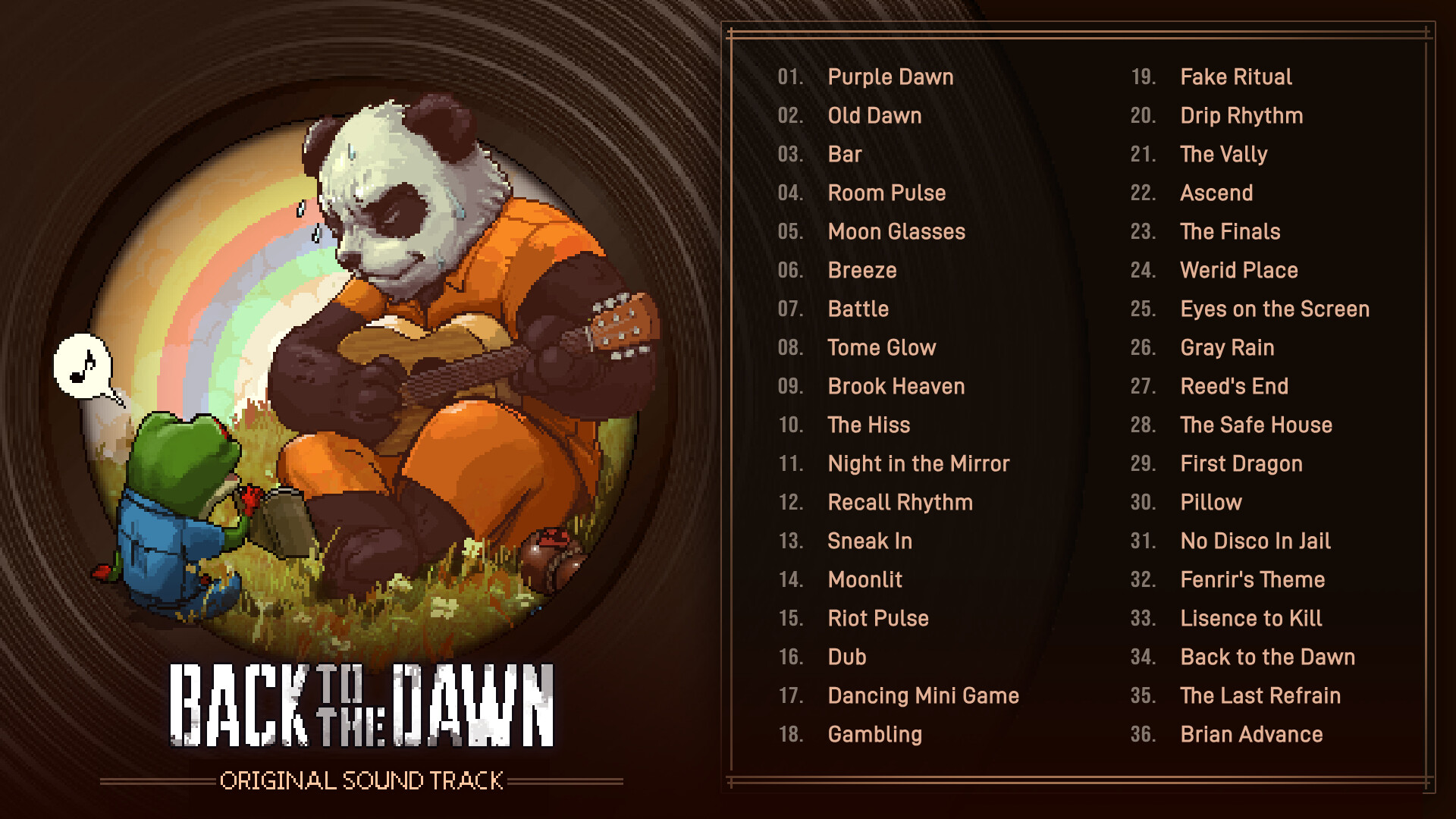 Back to the Dawn - Original Soundtrack Featured Screenshot #1