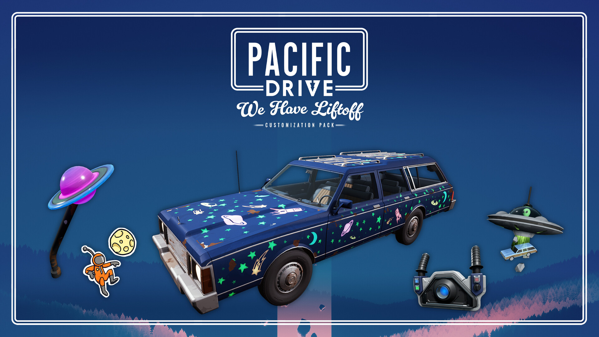 Pacific Drive: We Have Liftoff Customization Pack Featured Screenshot #1