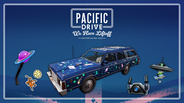 Pacific Drive: We Have Liftoff Customization Pack