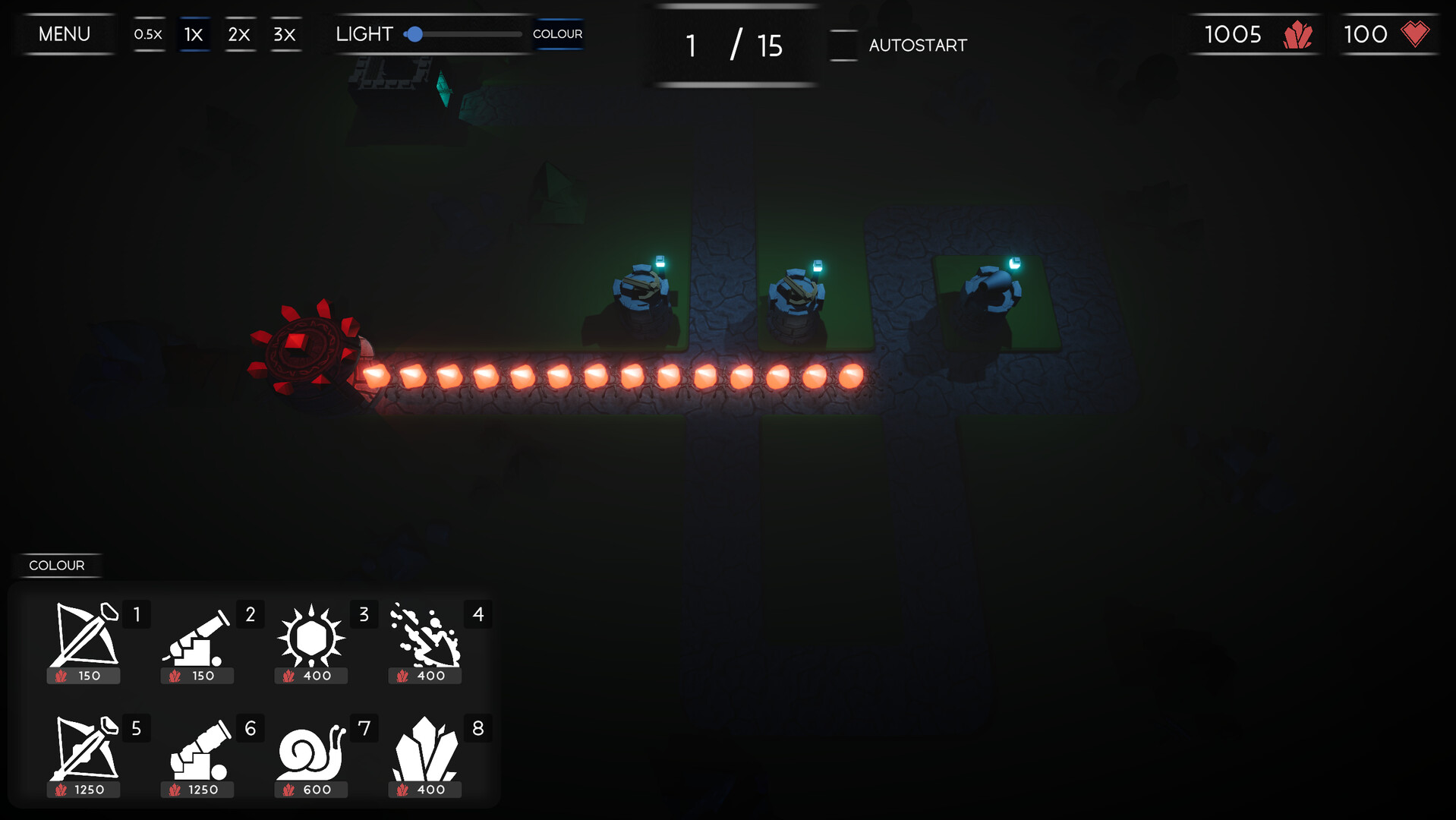 Dark Gem Tower Defense Featured Screenshot #1