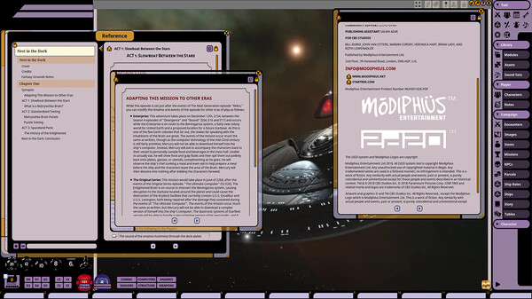 Fantasy Grounds - Star Trek Adventures: Nest in the Dark