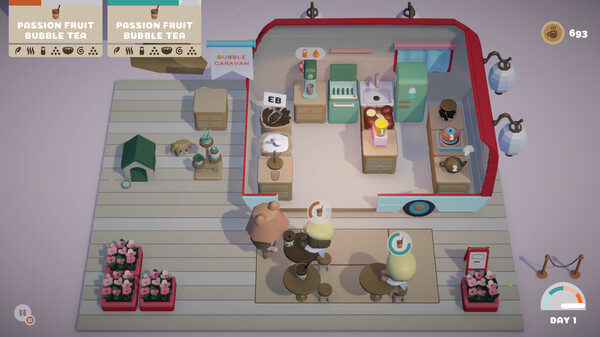 Screenshot z Coffee Caravan Screenshot z Coffee Caravan