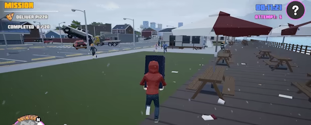 Run Pizza Run video 3