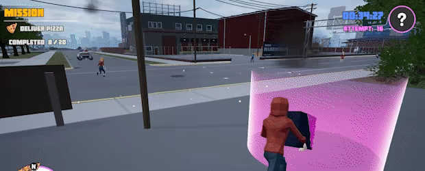 Run Pizza Run video 2