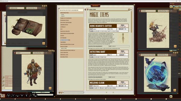 Fantasy Grounds - Pathfinder RPG - Pathfinder Companion: Monster Hunter's Handbook