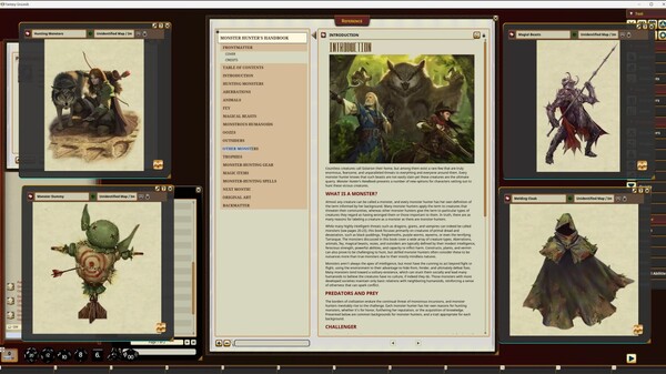 Fantasy Grounds - Pathfinder RPG - Pathfinder Companion: Monster Hunter's Handbook