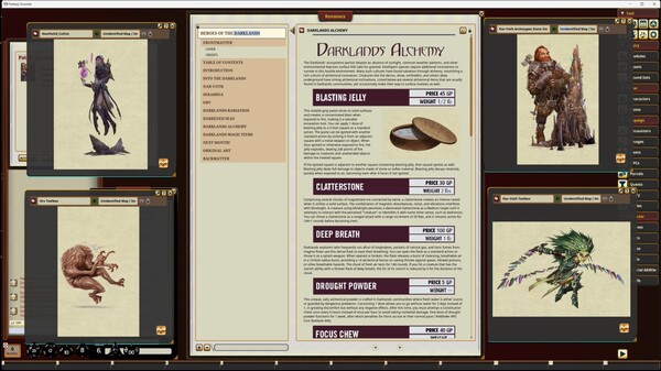 Fantasy Grounds - Pathfinder RPG - Pathfinder Companion: Heroes of the Darklands
