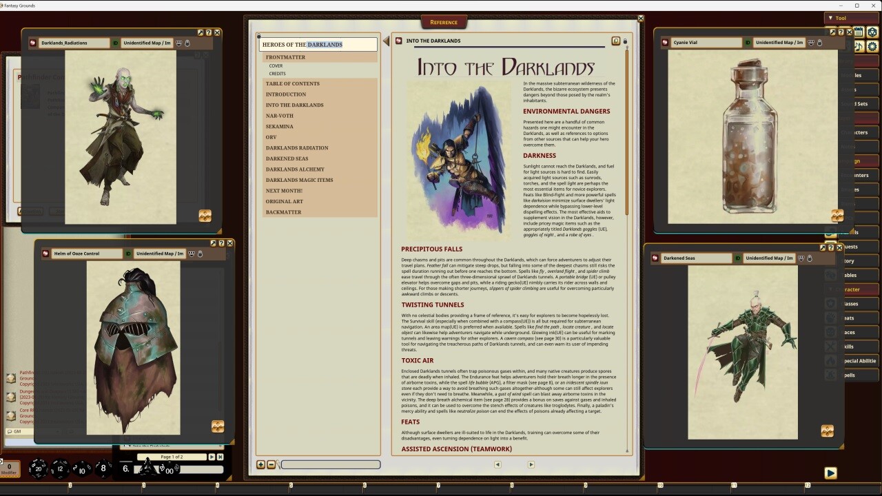 Fantasy Grounds - Pathfinder RPG - Pathfinder Companion: Heroes of the Darklands Featured Screenshot #1