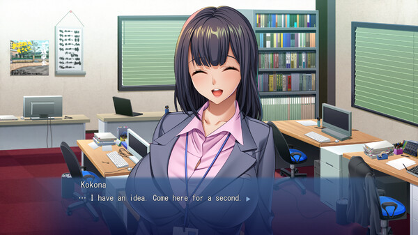 Screenshot z Do you like having sex with your colleague? I'll strip her down and make her a porn star!