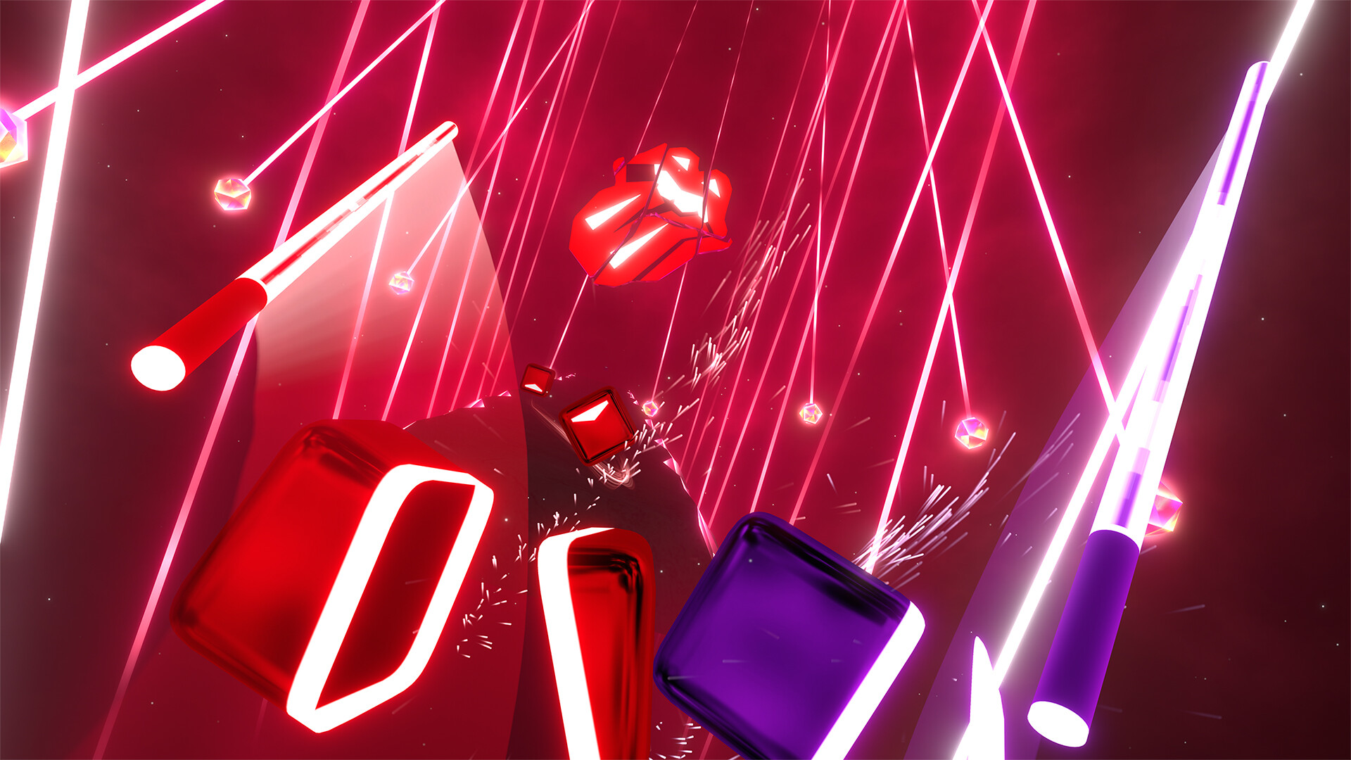 Beat Saber - The Rolling Stones - "Paint It Black"のスクリーンショット 1