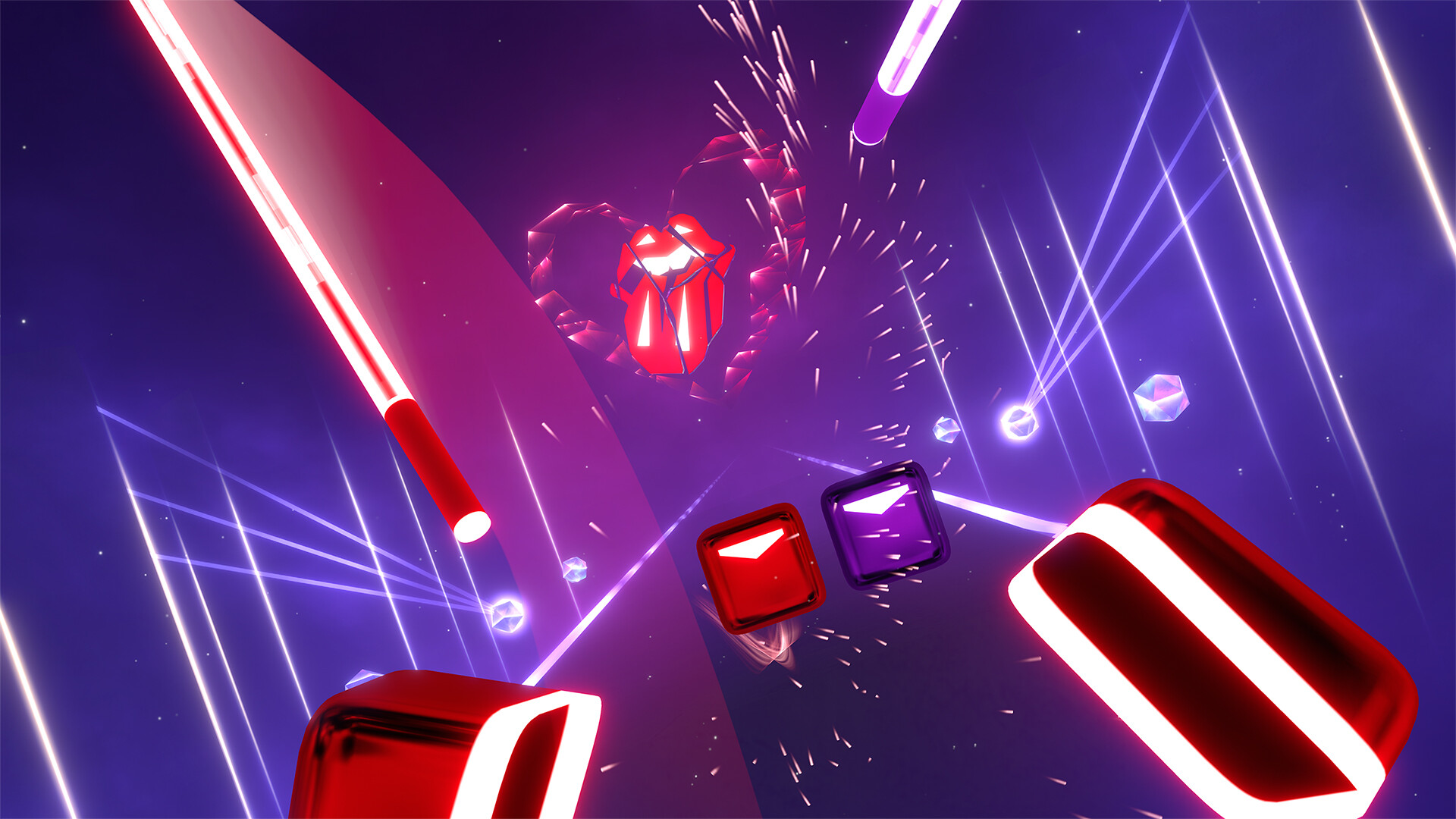 Beat Saber - The Rolling Stones - "Whole Wide World" Featured Screenshot #1