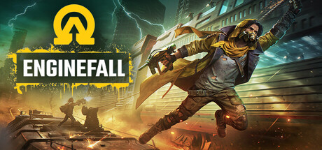 Steam header art for Enginefall Playtest