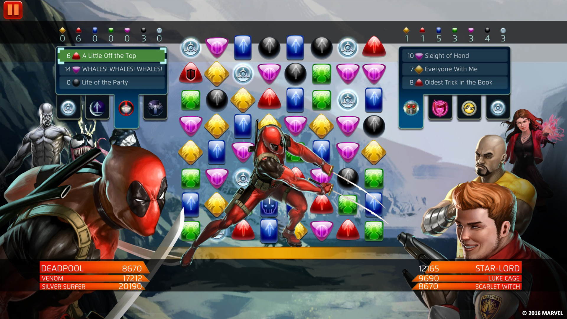Marvel Puzzle Quest - Avengers’ Battle Kit Featured Screenshot #1