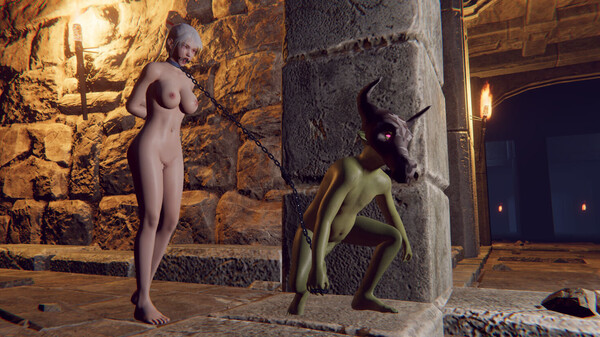 The Knight Girl And Dungeons.