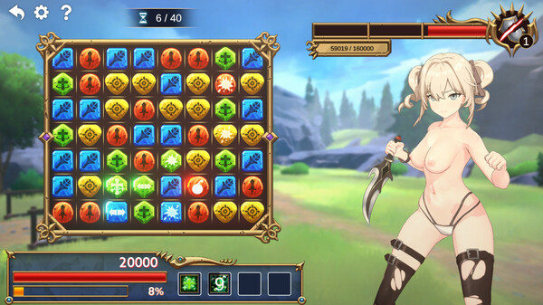 Fantasy Match -Make a H match with cute young woman- screenshot 6