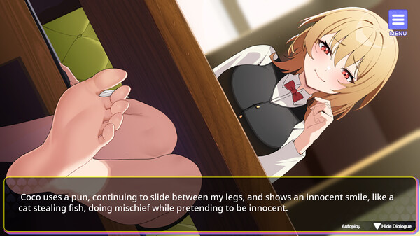 Screenshot z Travel through the adult game and build a harem