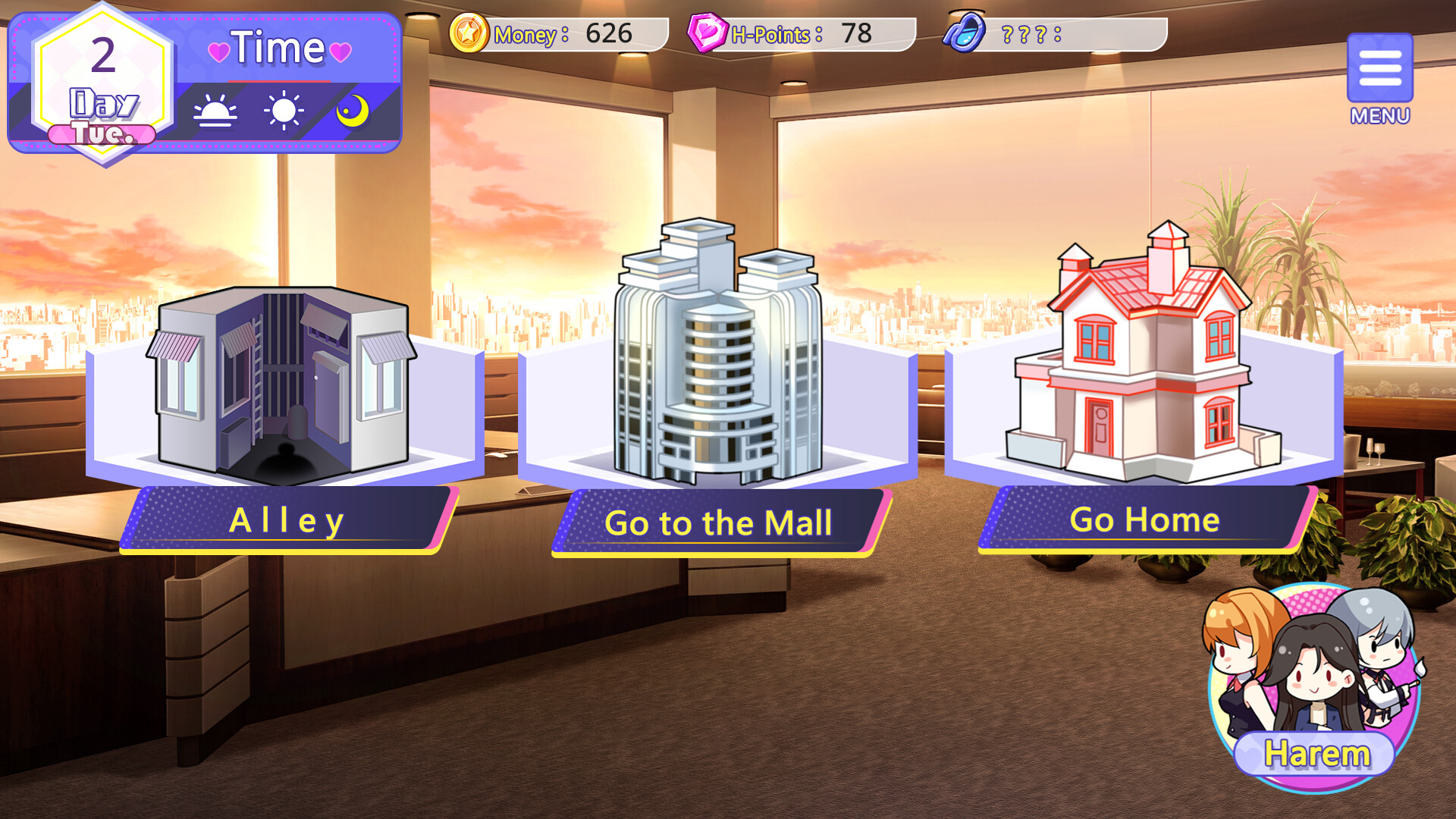Travel through the adult game and build a harem screenshot 15