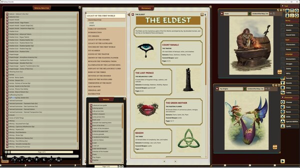 Fantasy Grounds - Pathfinder RPG - Pathfinder Companion: Legacy of the First World