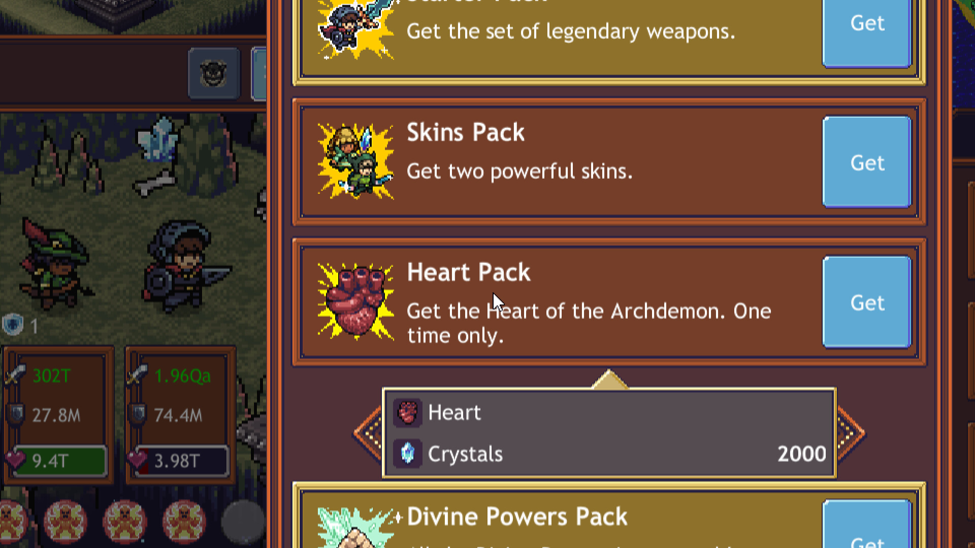 Cave Heroes - Heart Pack Featured Screenshot #1