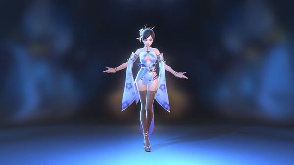 Angel Legion-DLC Butterfly Dance (Blue)
