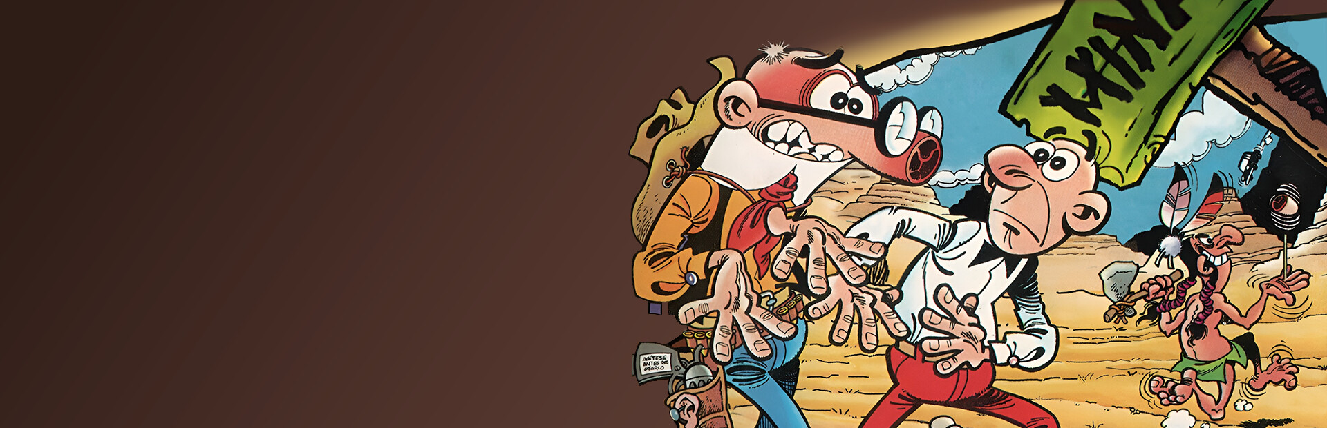Mortadelo y Filemón: Dos vaqueros chapuceros