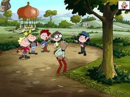 Screenshot z Mortadelo y Filemón: La Sexta Secta