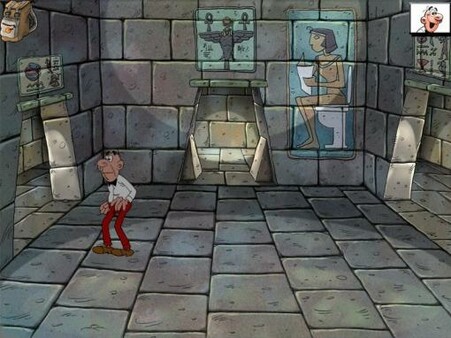 Screenshot z Mortadelo y Filemón: La Sexta Secta