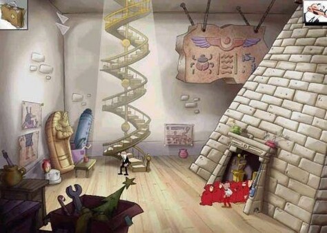 Screenshot z Mortadelo y Filemón: La Sexta Secta