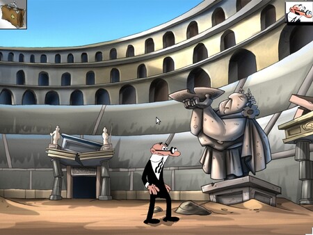 Screenshot z Mortadelo y Filemón: Mamelucos a la Romana Screenshot z Mortadelo y Filemón: Mamelucos a la Romana