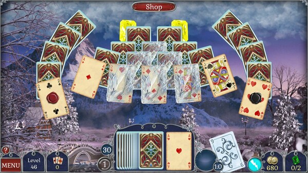Jewel Match Solitaire Winterscapes 2 - Collector's Edition.