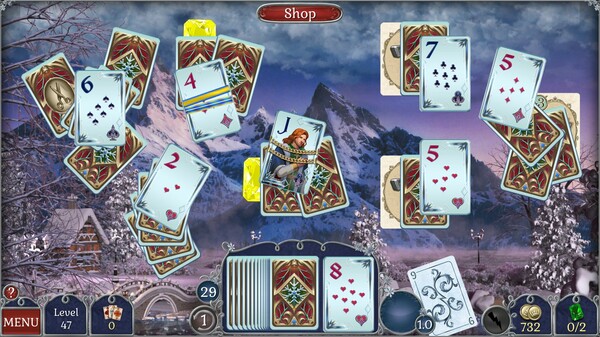 Jewel Match Solitaire Winterscapes 2 - Collector's Edition.
