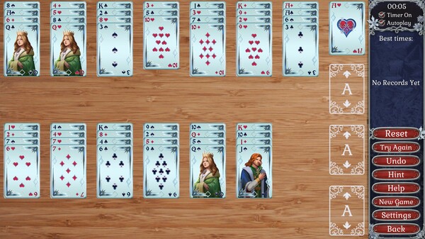 Jewel Match Solitaire Winterscapes 2 - Collector's Edition.