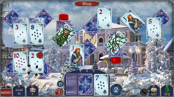 Jewel Match Solitaire Winterscapes 2 - Collector's Edition.