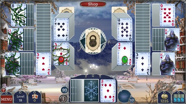 Jewel Match Solitaire Winterscapes 2 - Collector's Edition.