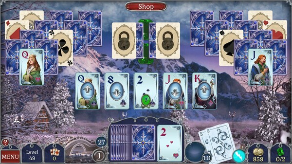 Jewel Match Solitaire Winterscapes 2 - Collector's Edition.