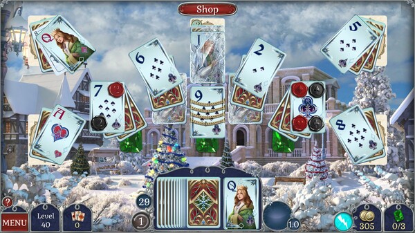 Jewel Match Solitaire Winterscapes 2 - Collector's Edition.