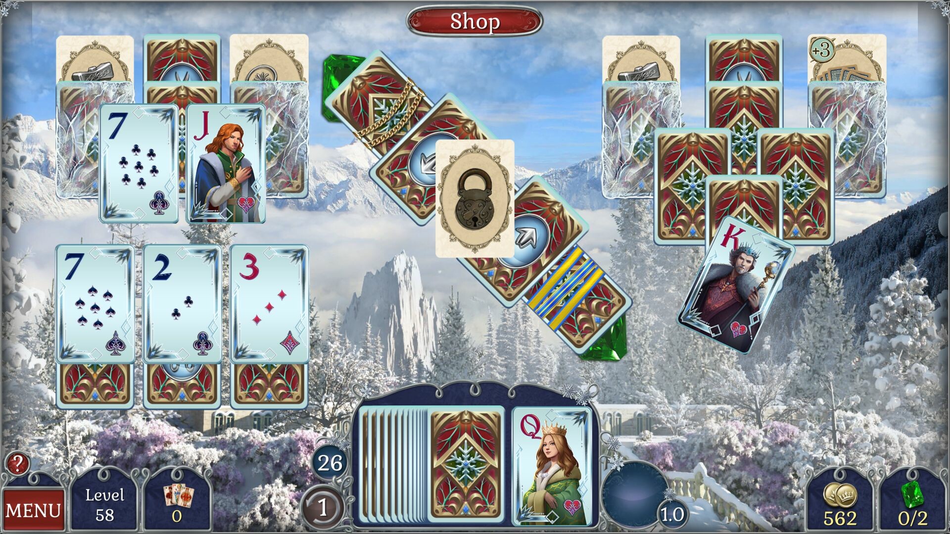 Jewel Match Solitaire Winterscapes 2 - Collector's Edition