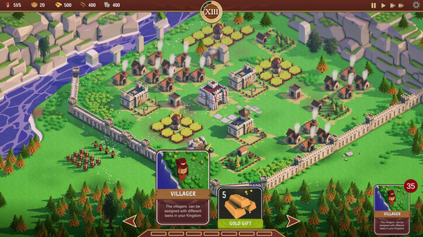 Screenshot z Kingdom's Deck