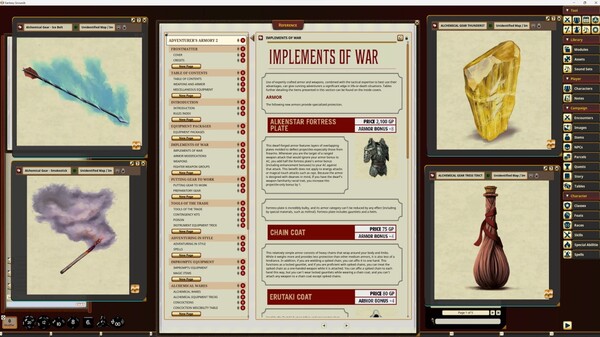 Fantasy Grounds - Pathfinder RPG - Pathfinder Companion: Adventurer's Armory 2