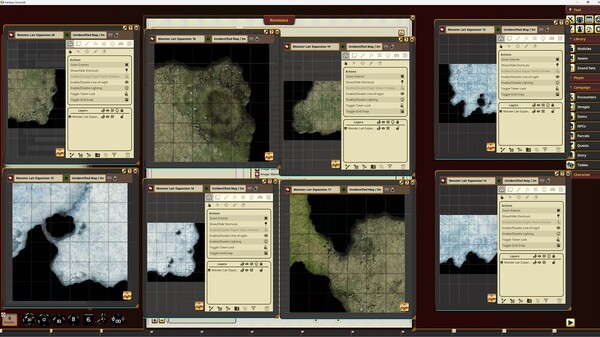 Fantasy Grounds - Pathfinder RPG - Pathfinder Flip-Tiles - Monster Lairs