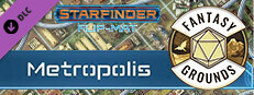 Fantasy Grounds - Starfinder RPG - Starfinder Flip-Mat - Metropolis Small Capsule Image