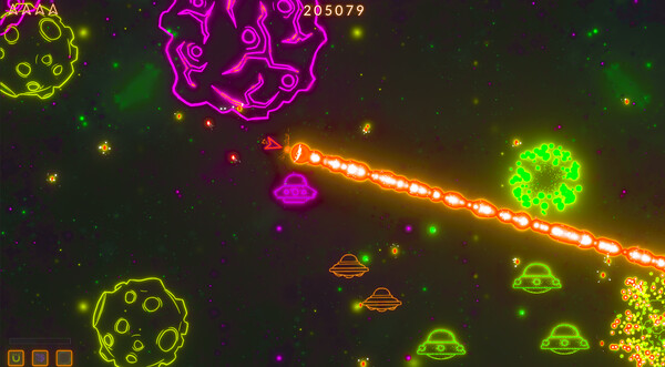 Asteroids Neon.