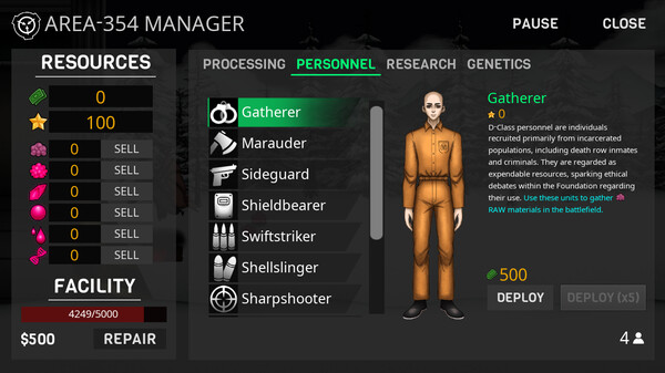 Screenshot z SCP: Bloodwater