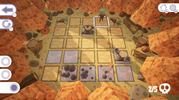 Screenshot of Mycelium Heaven gameplay showing in-action mechanics