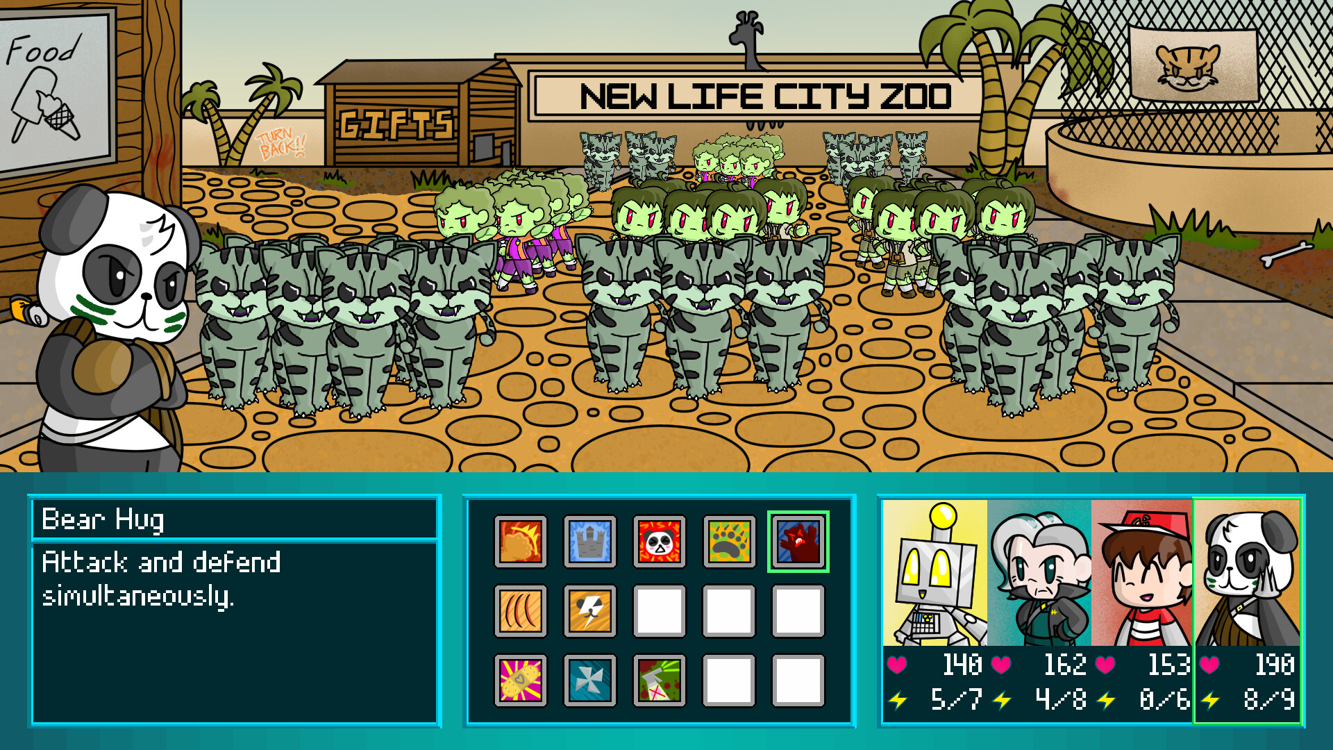 screenshot of Zombie Fun Run 2