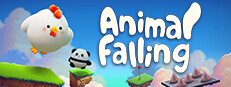 Animal Falling small capsule, 231 by 87 pixels
