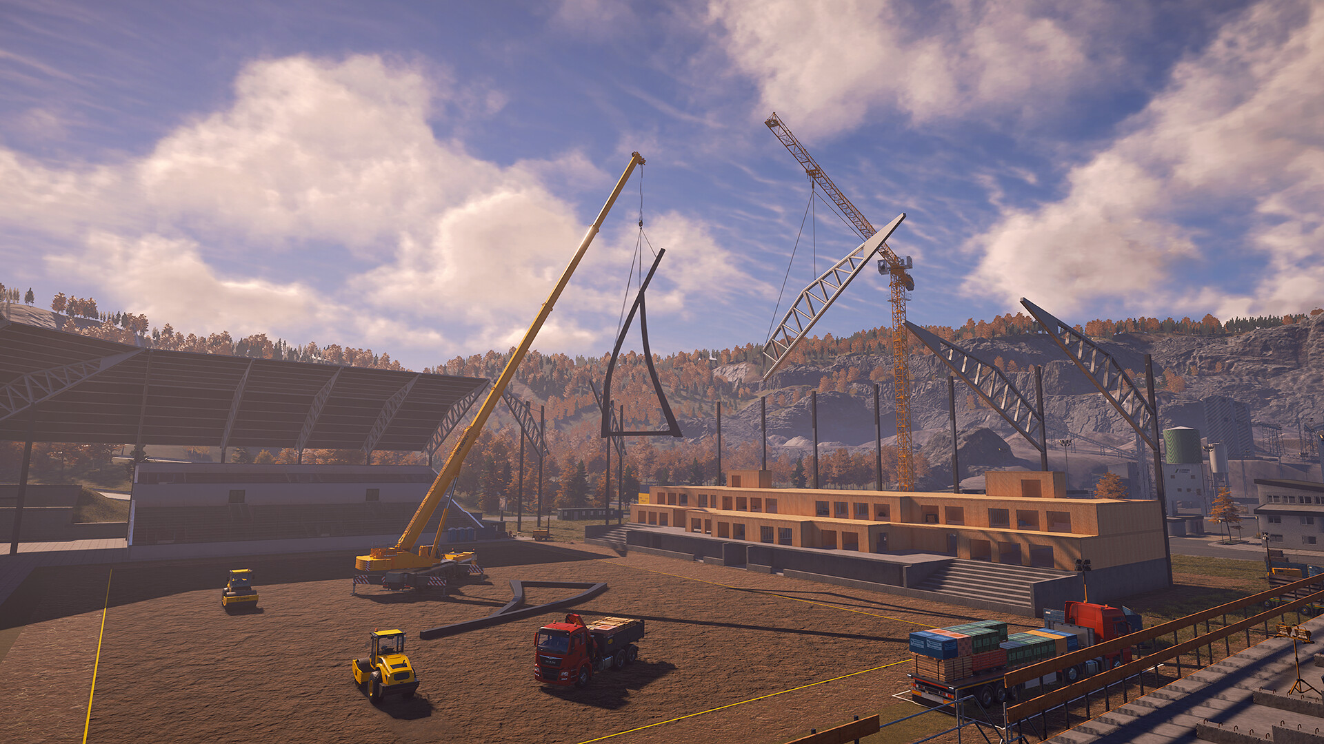 Купить Construction Simulator - Stadium Expansion на PC для Steam дешево