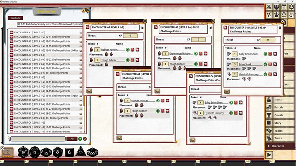 Fantasy Grounds - Pathfinder Society Intro: Year of Unfettered Exploration
